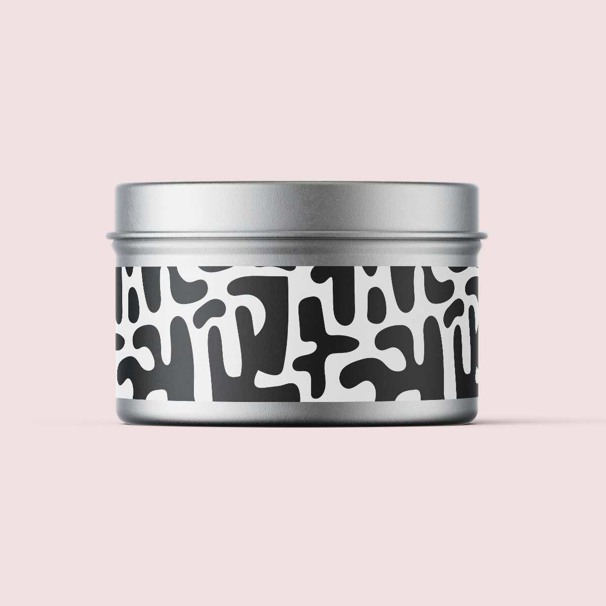 The Monochrome Collection - Just Because - Design FIVE - TRAVEL TIN WRAP