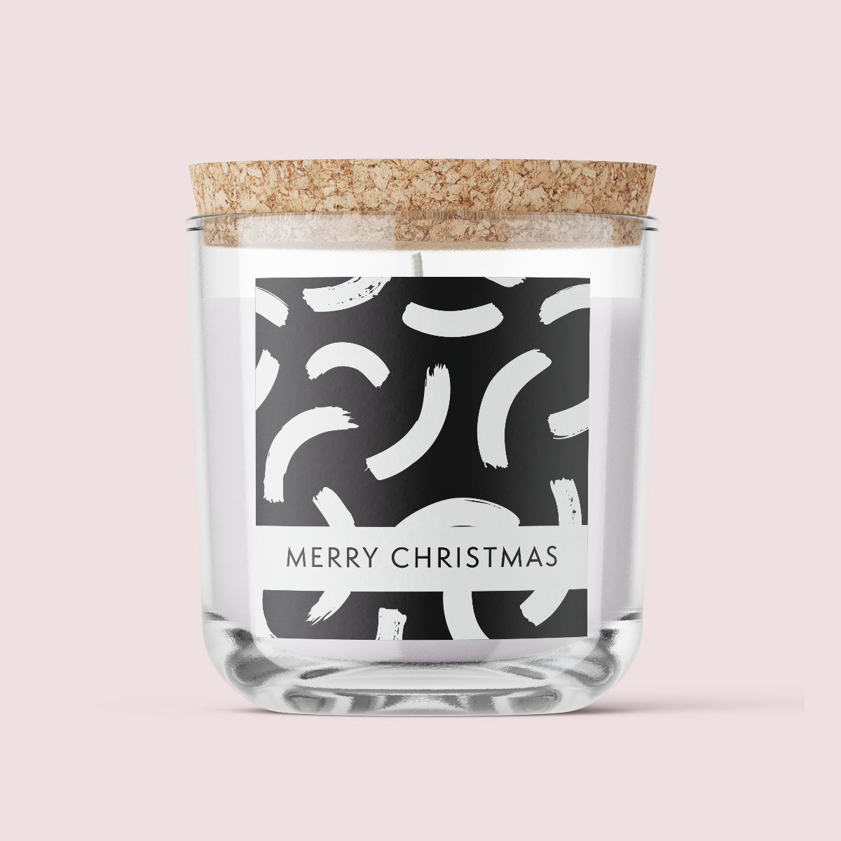 The Monochrome Collection - Christmas - Design THREE - SQUARE