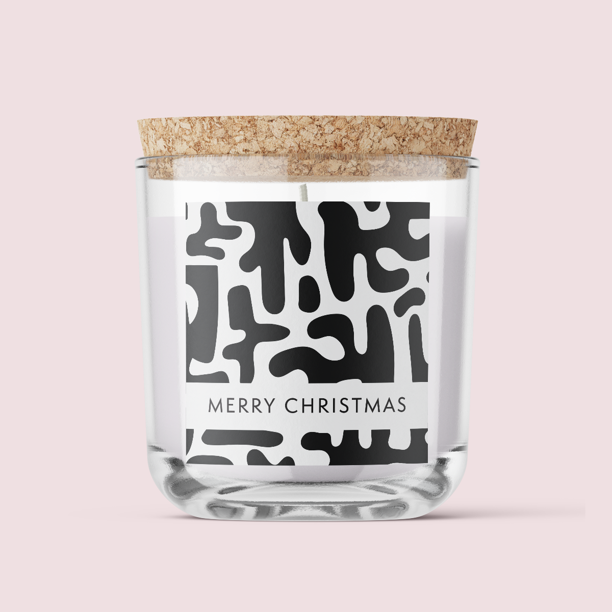 The Monochrome Collection - Christmas - Design FIVE - SQUARE