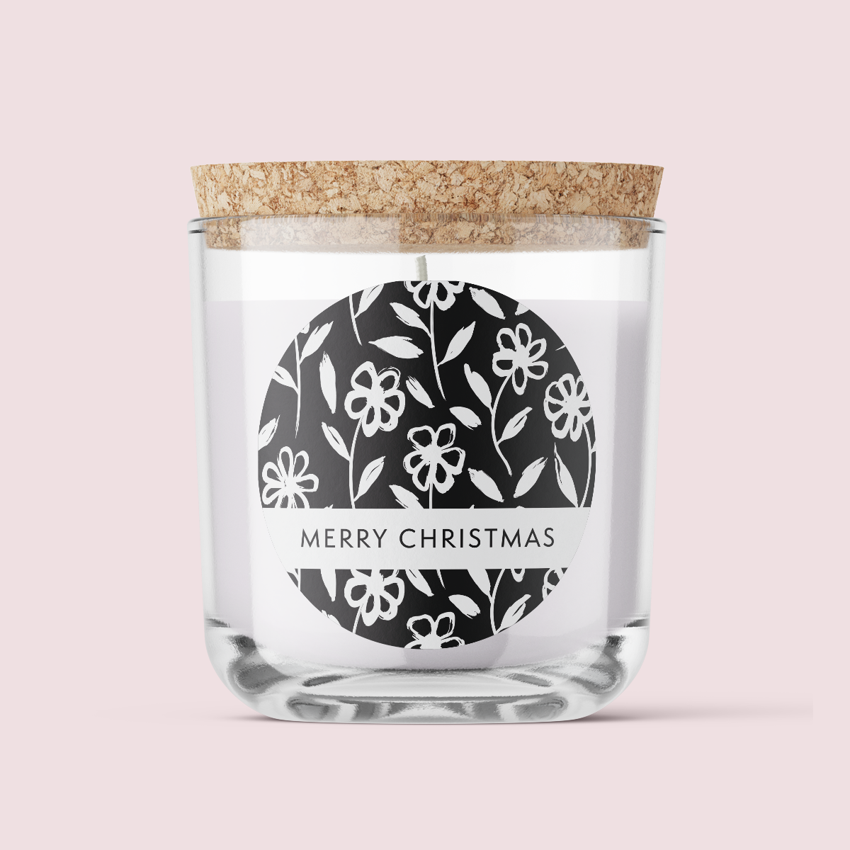 The Monochrome Collection - Christmas - Design ONE - ROUND