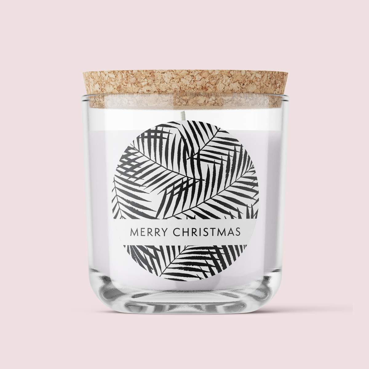 The Monochrome Collection - Christmas - Design TWO - ROUND