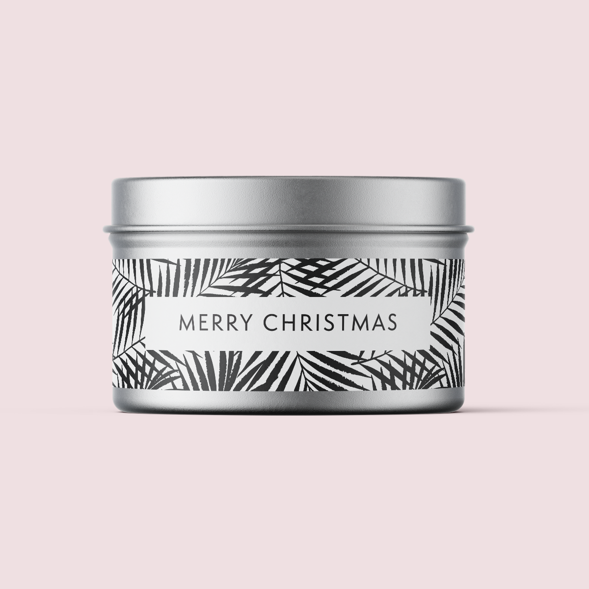 The Monochrome Collection - Christmas - Design TWO - TRAVEL TIN WRAP