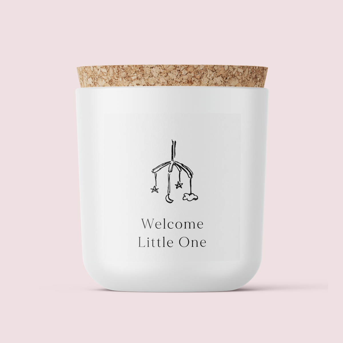 Baby Shower Collection - Welcome Little One - SQUARE