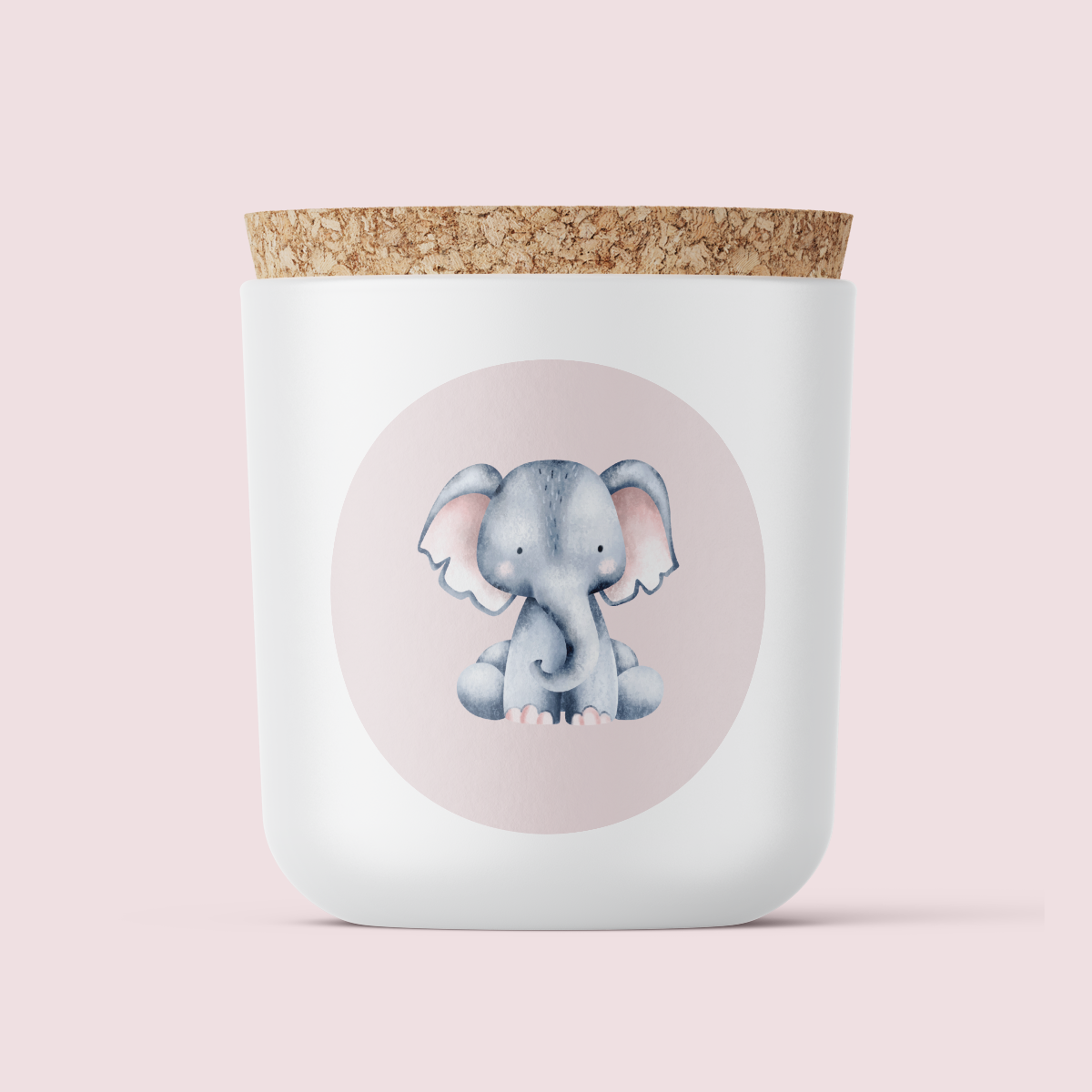 Baby Shower Collection - Elephant - ROUND