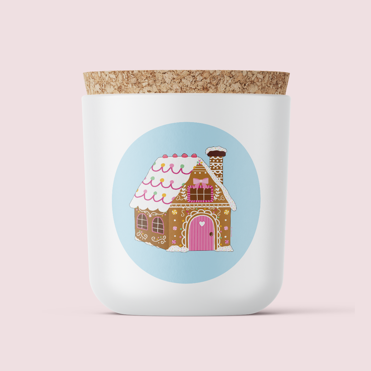 By K.Louise - Christmas Collection - Gingerbread House - ROUND