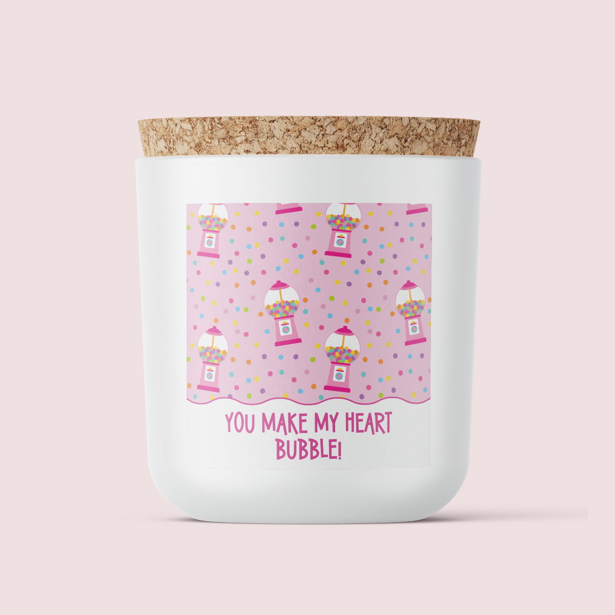 By K.Louise - Lolly Shop Collection - You make my heart bubble - SQUARE