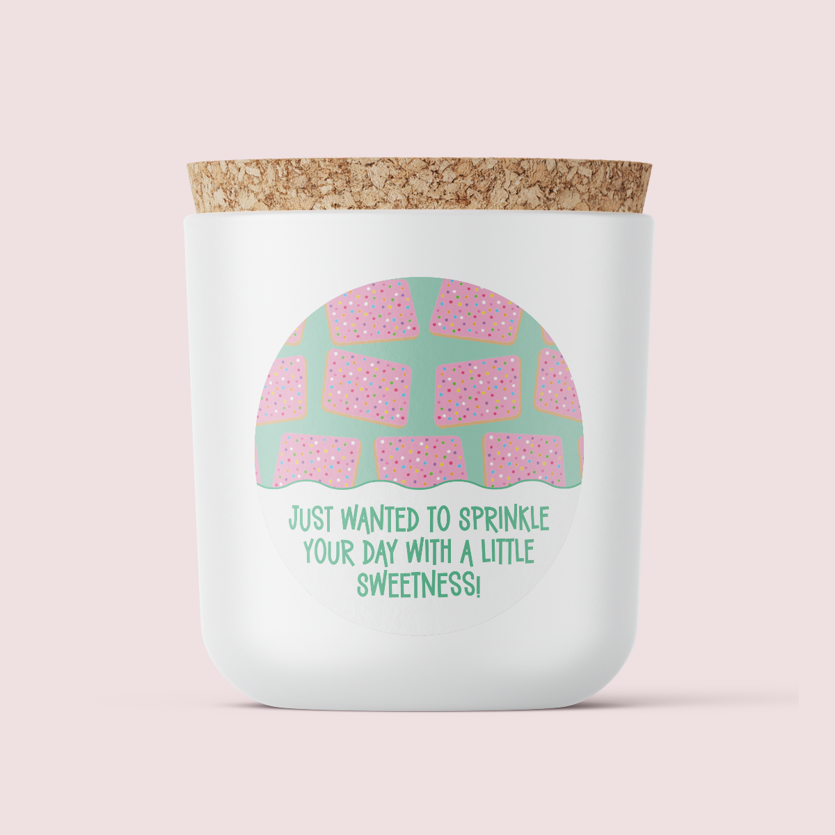 By K.Louise - Lolly Shop Collection - Just wanted to Sprinkle your day with a little Sweetness - ROUND