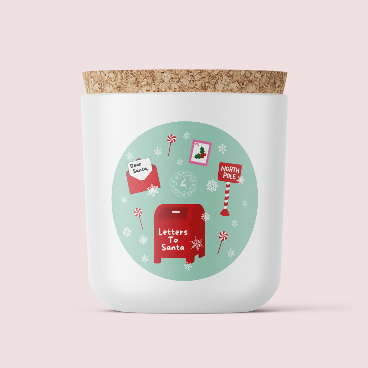 By K.Louise - Christmas Collection - Letters to Santa - ROUND