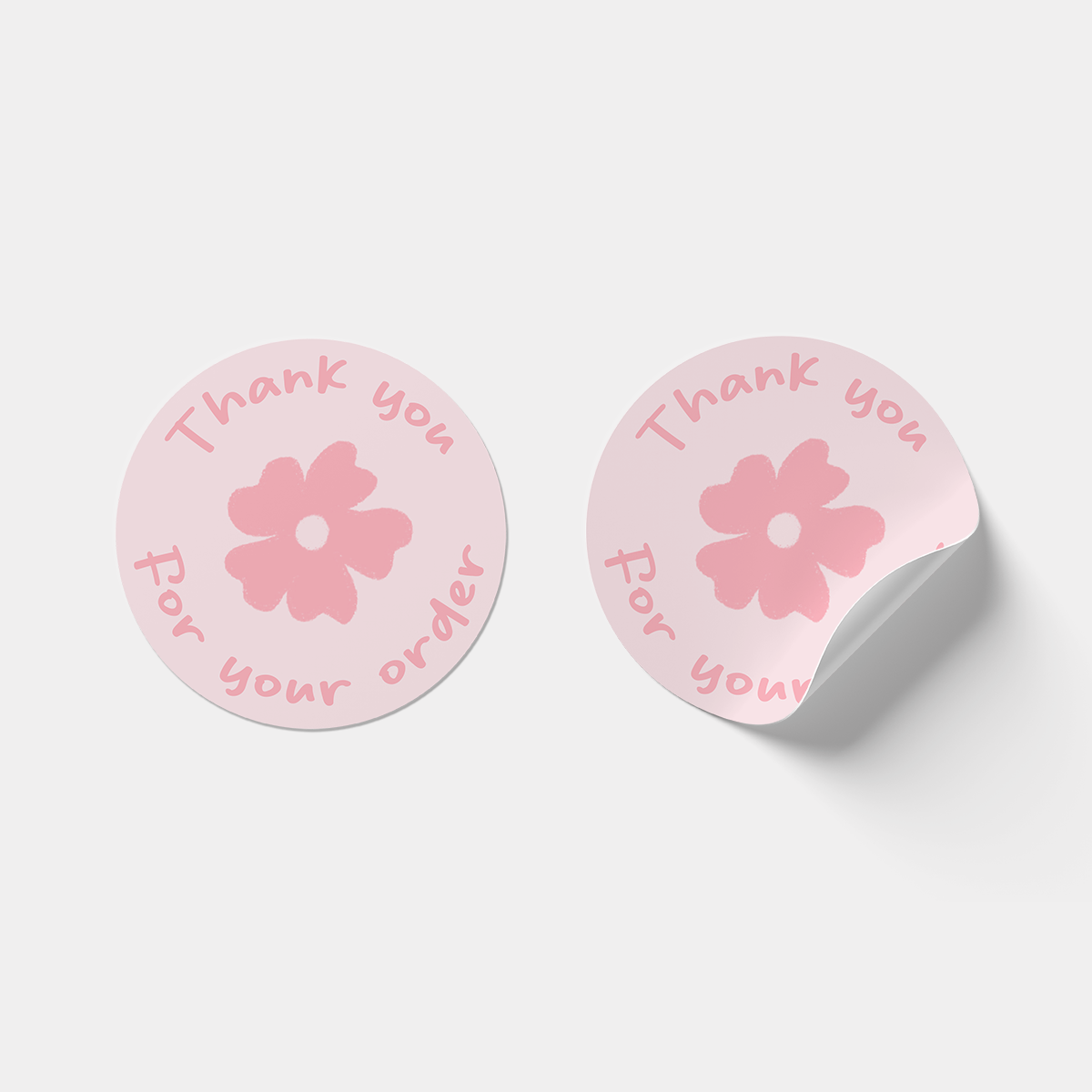Yiscah's Pencil Box - Thank you Stickers - Two