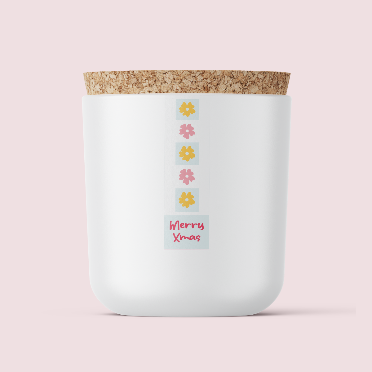 Yiscah's Pencil Box - Christmas Flowers Mint - Slim