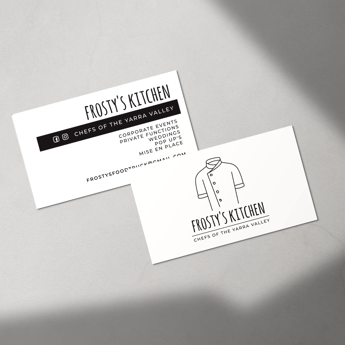 Linen Business Cards