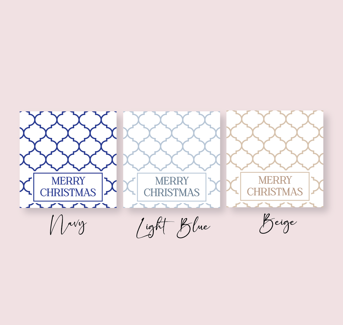 Hamptons Collection - Christmas - Design Four - SQUARE