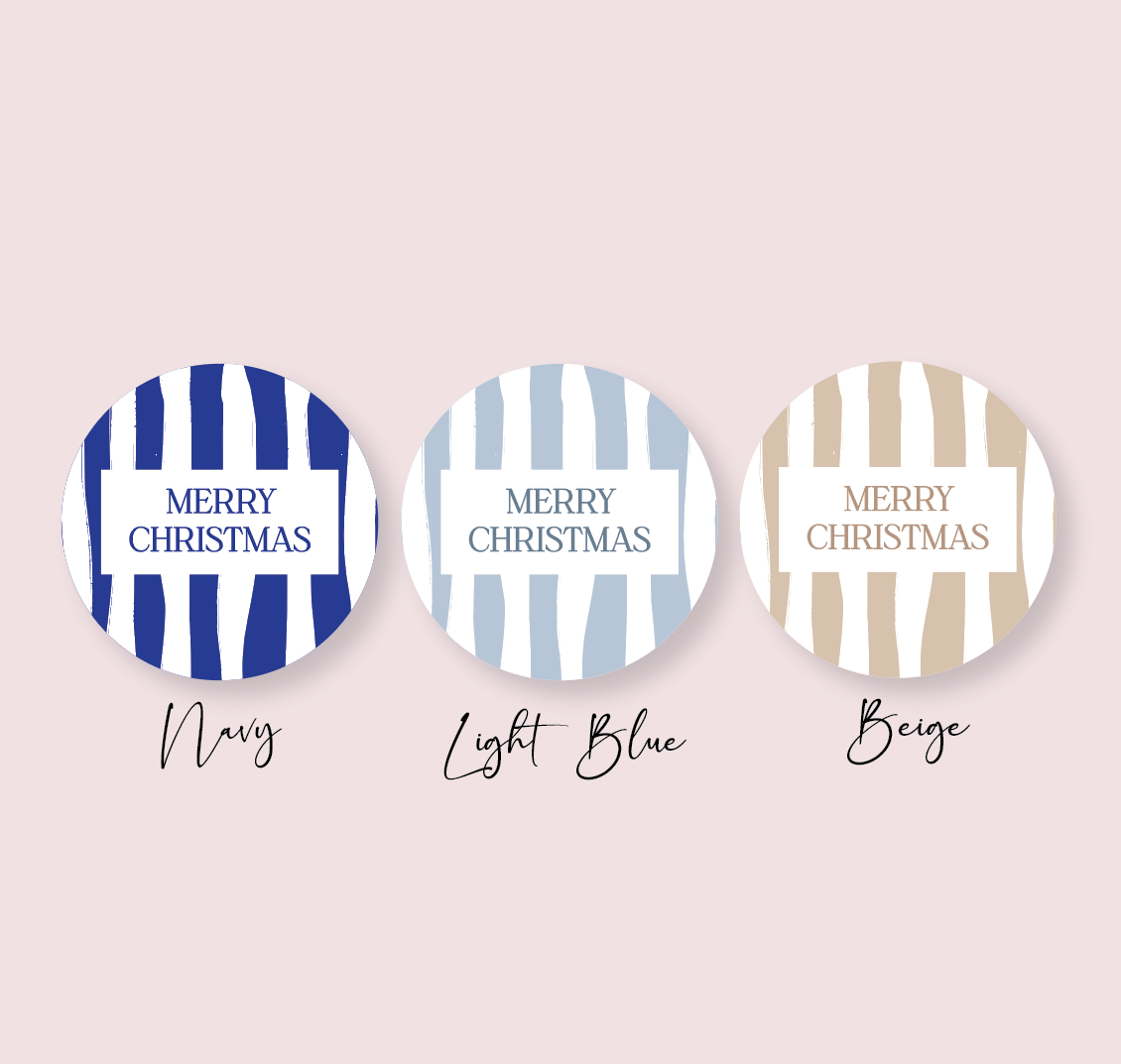 Hamptons Collection - Christmas - Design Two - ROUND