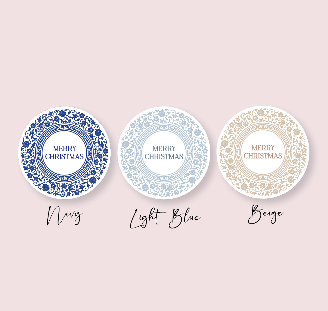 Hamptons Collection - Christmas - Design Three - ROUND