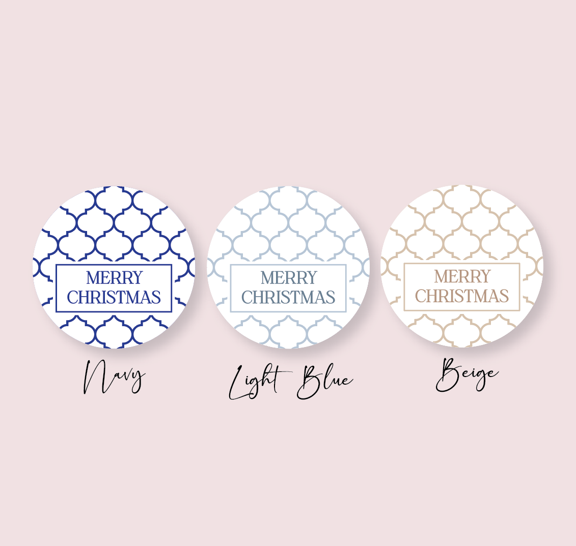 Hamptons Collection - Christmas - Design Four - ROUND