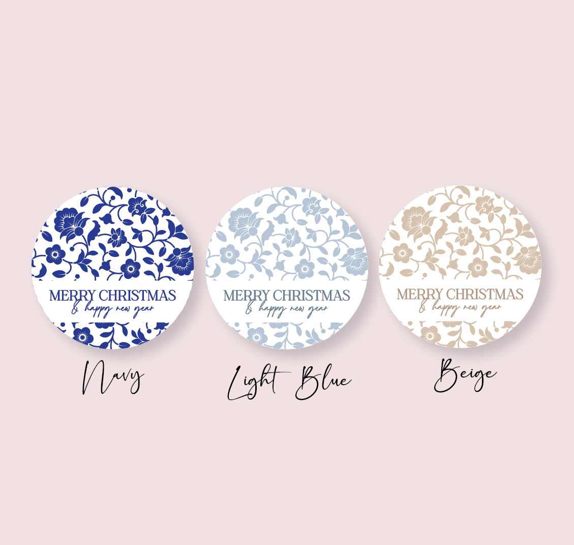 Hamptons Collection - Christmas - Design Five - ROUND