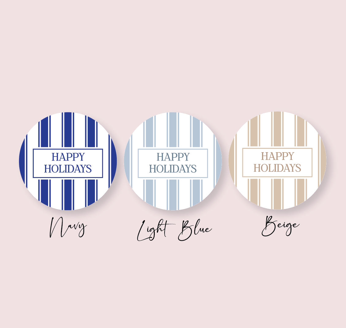 Hamptons Collection - Christmas - Design Eight - ROUND