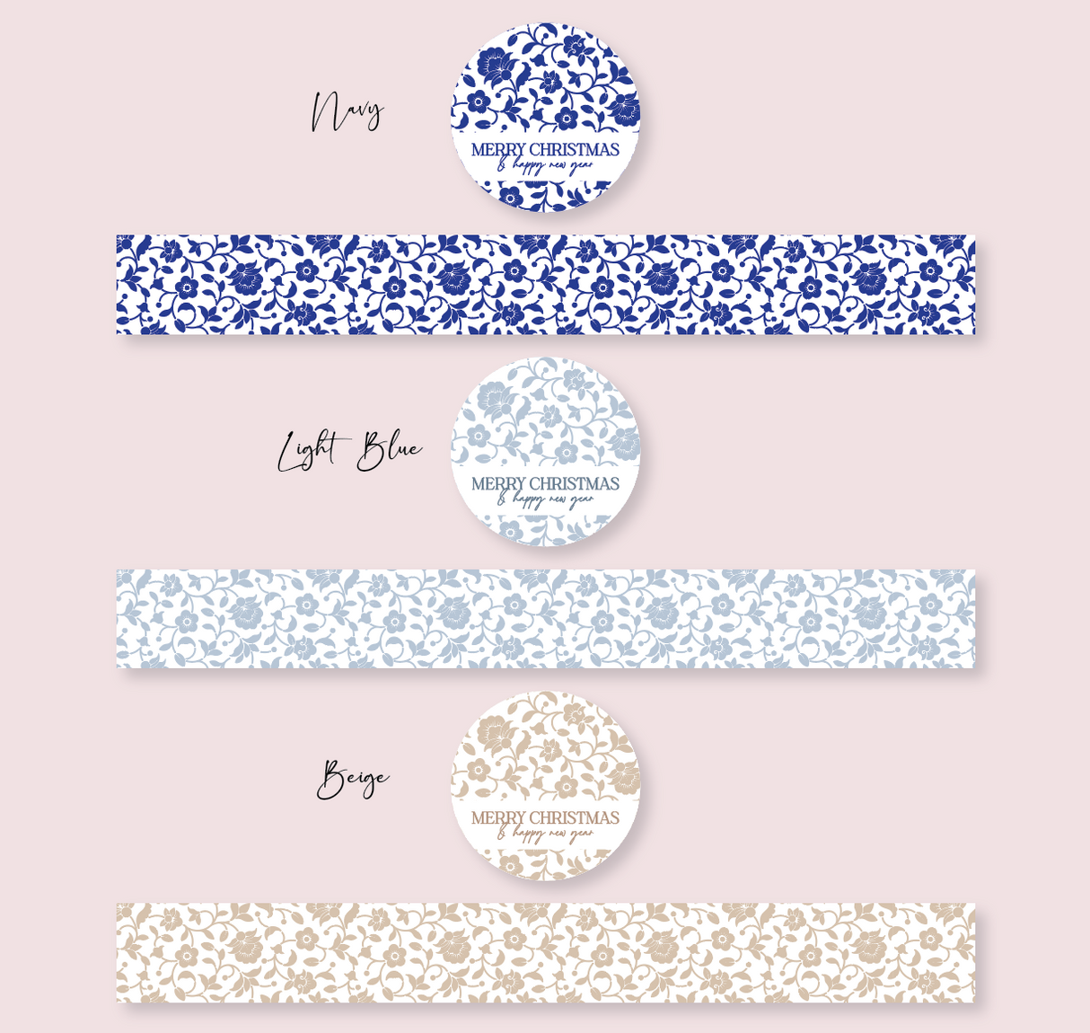 Hamptons Collection - Christmas - Design Five - TRAVEL TIN SET