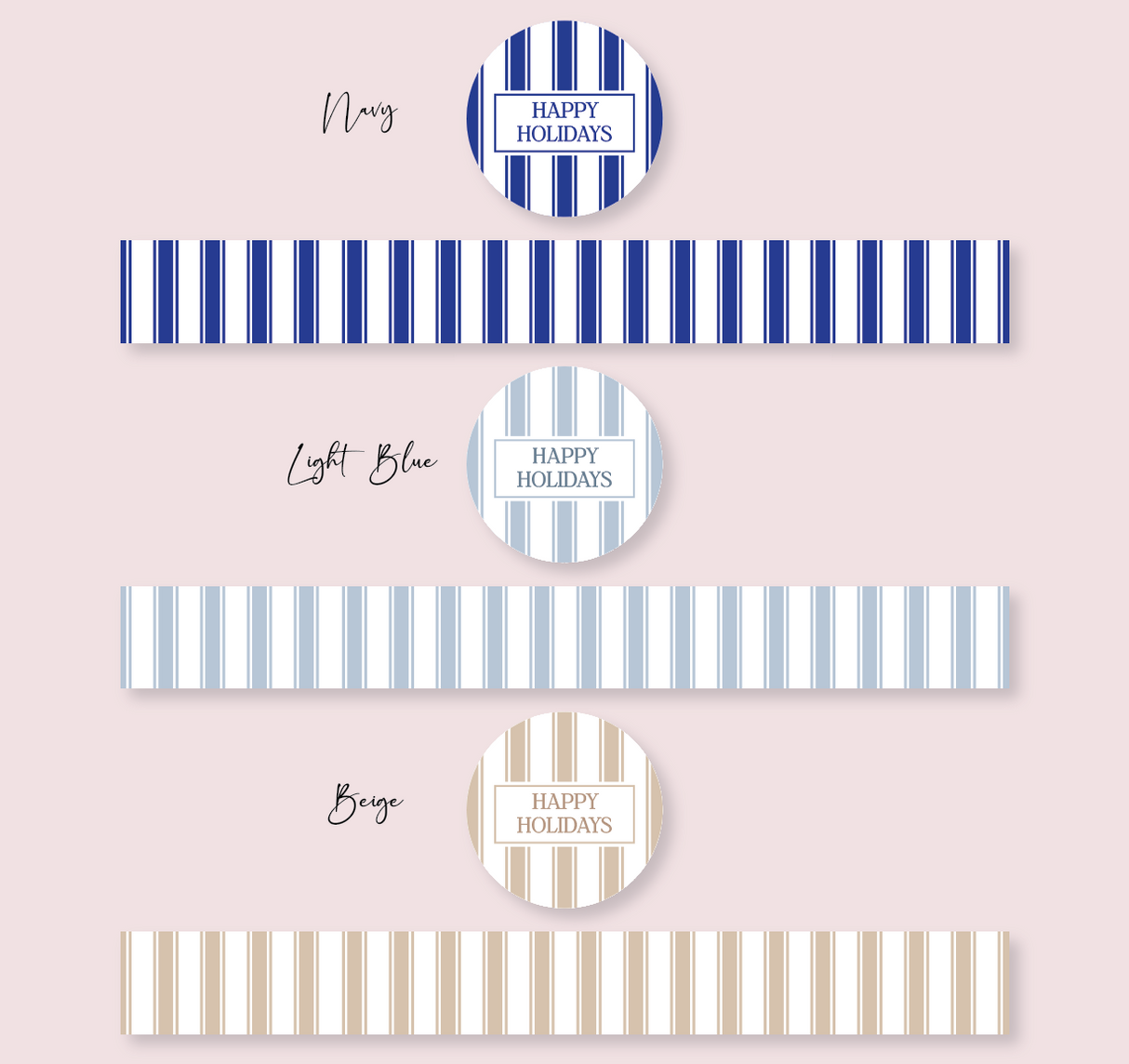 Hamptons Collection - Christmas - Design Eight - TRAVEL TIN SET