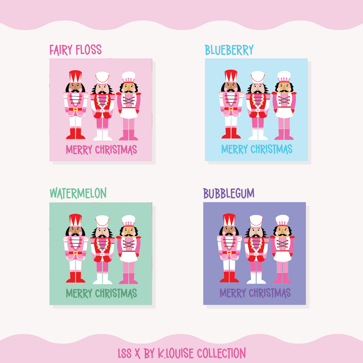 By K.Louise - Christmas Collection - Christmas Nutcrackers - SQUARE