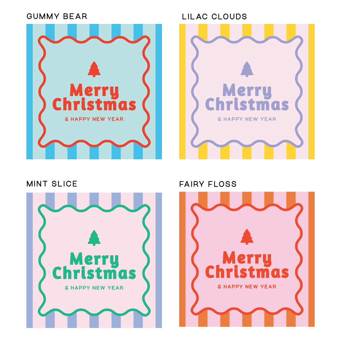 Sugar Rush Collection - Christmas Tree - Square