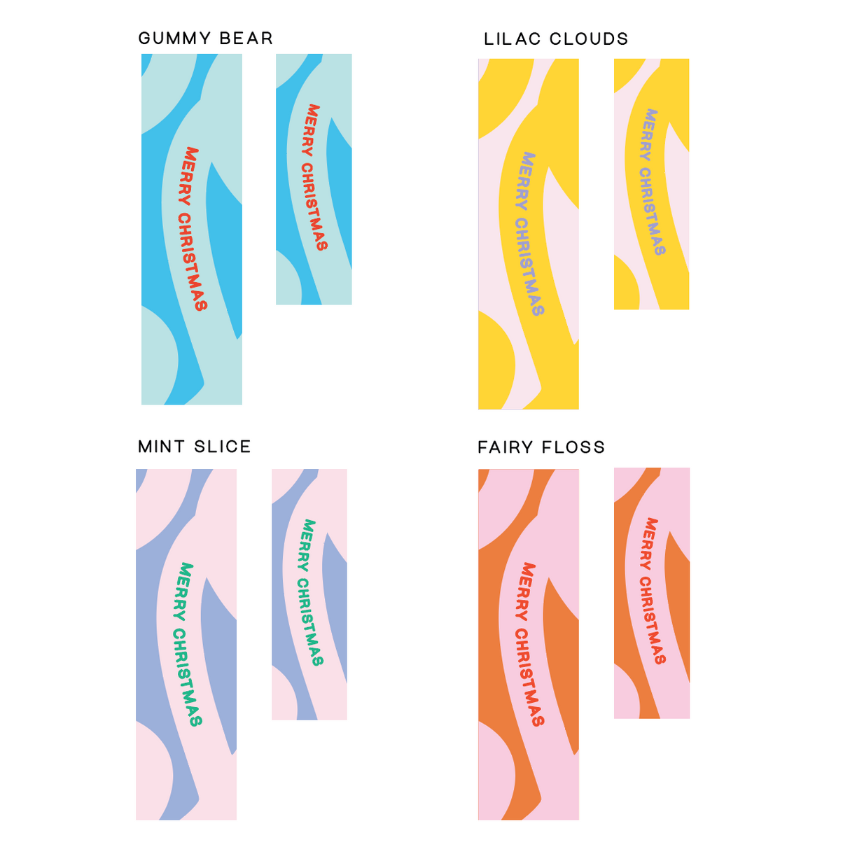 Sugar Rush Collection - Christmas Swirl - Slim