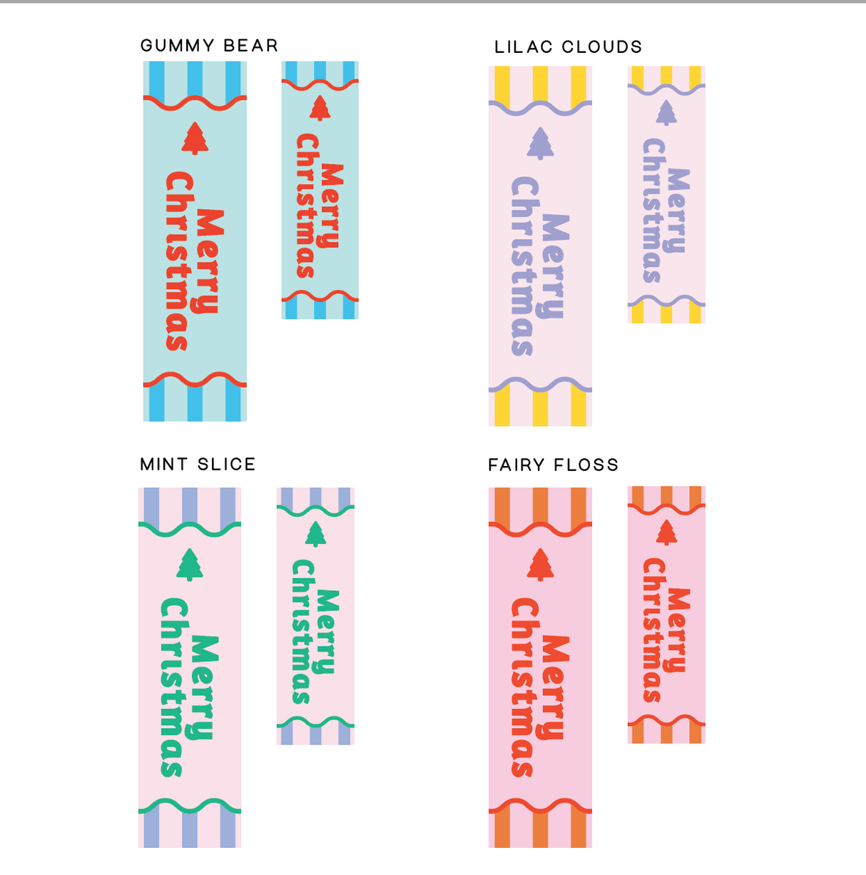 Sugar Rush Collection - Christmas Tree - Slim