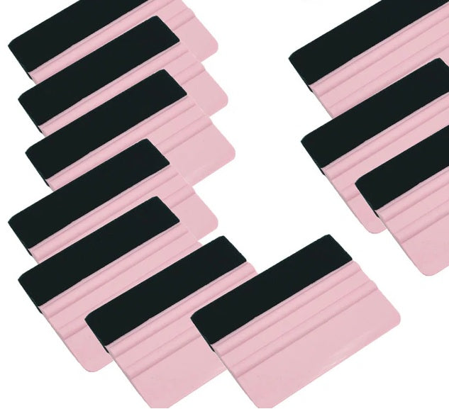 Squeegee for label application