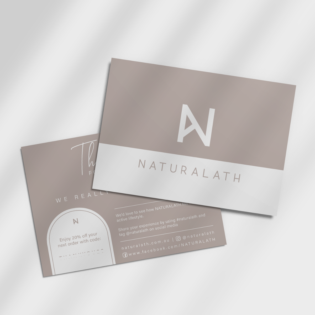 Postcard / Thank You Card Design