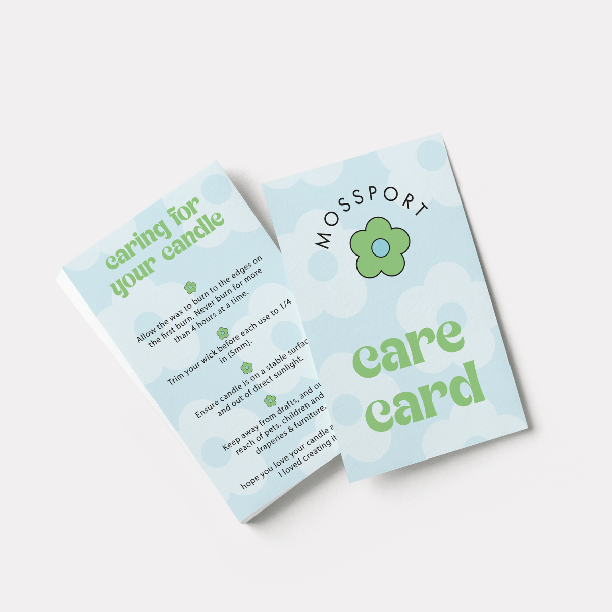 Care Card Design