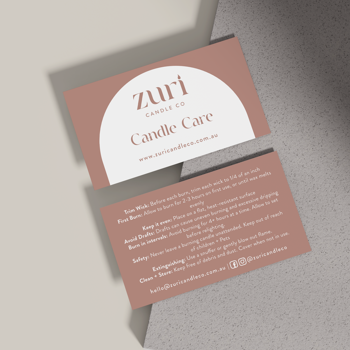 Care Card Design