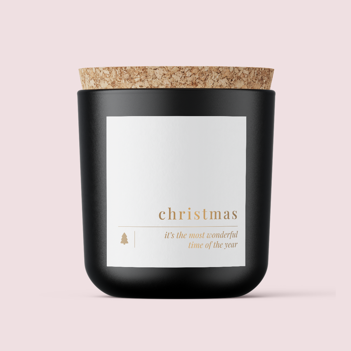 Minimalist Collection Christmas - DESIGN NINE - SQUARE - FOIL