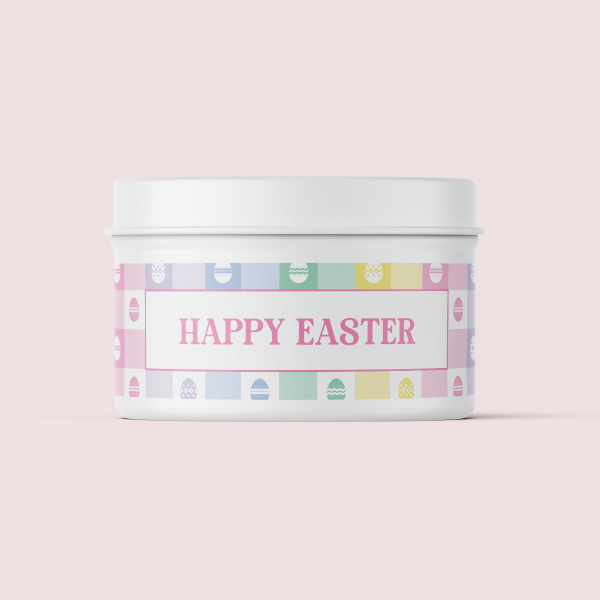 Gingham Collection - Easter - Design Four - TRAVEL TIN WRAP