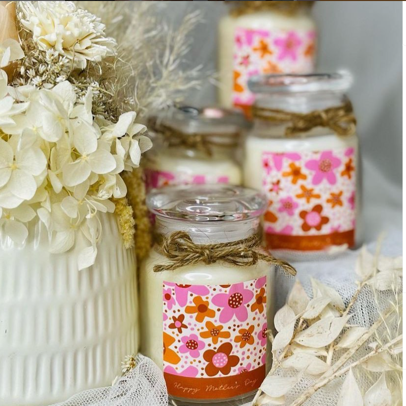 Jess Walker Mothers Day 2022 Vinyl Label Pack THREE (SQUARE) Gloss/Matte