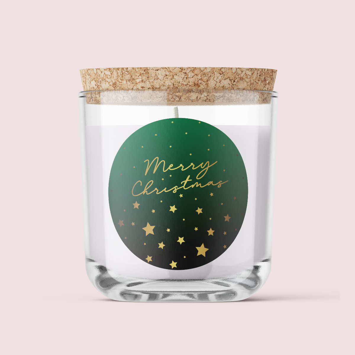 The Jewel Collection - Merry Christmas - Stars - ROUND