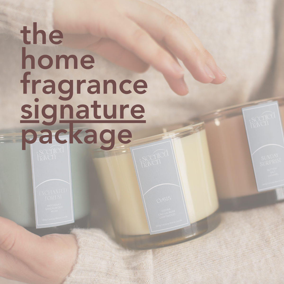The Home Fragrance Signature Package