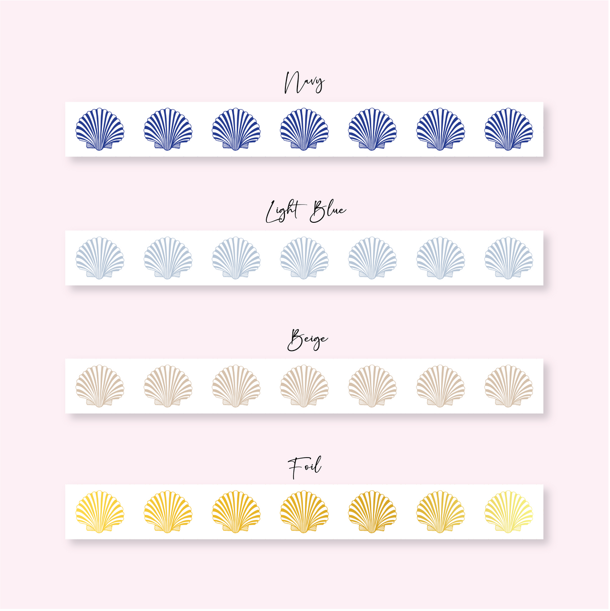 Hamptons Collection - Just Because - Design Three - TRAVEL TIN WRAP