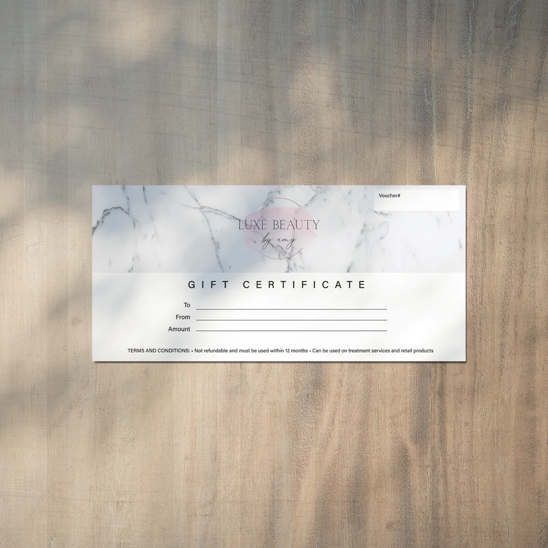 3D Spotgloss 450gsm Velvet Laminate Custom Gift Certificates