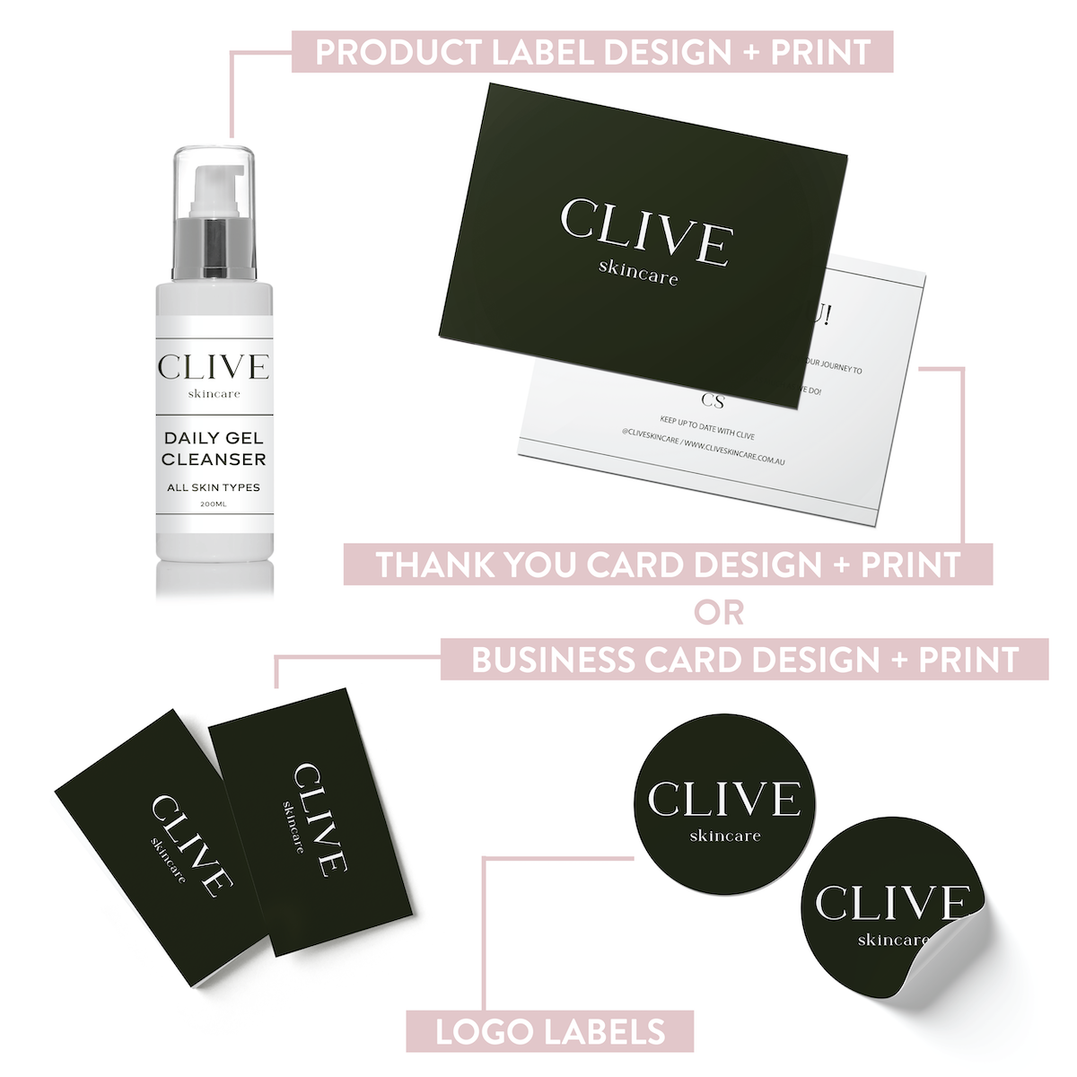 The Skincare Business Branding Package