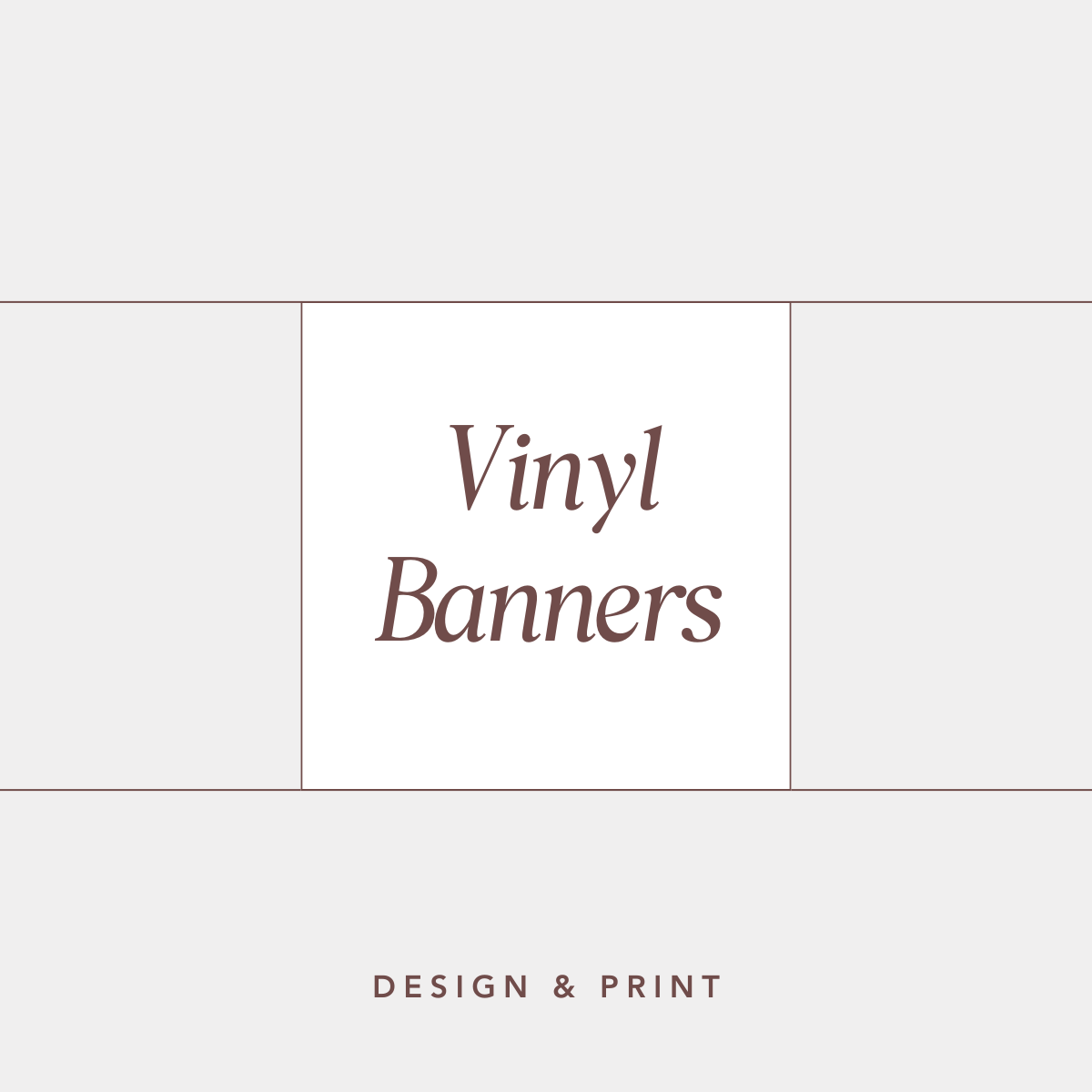 Vinyl Banners