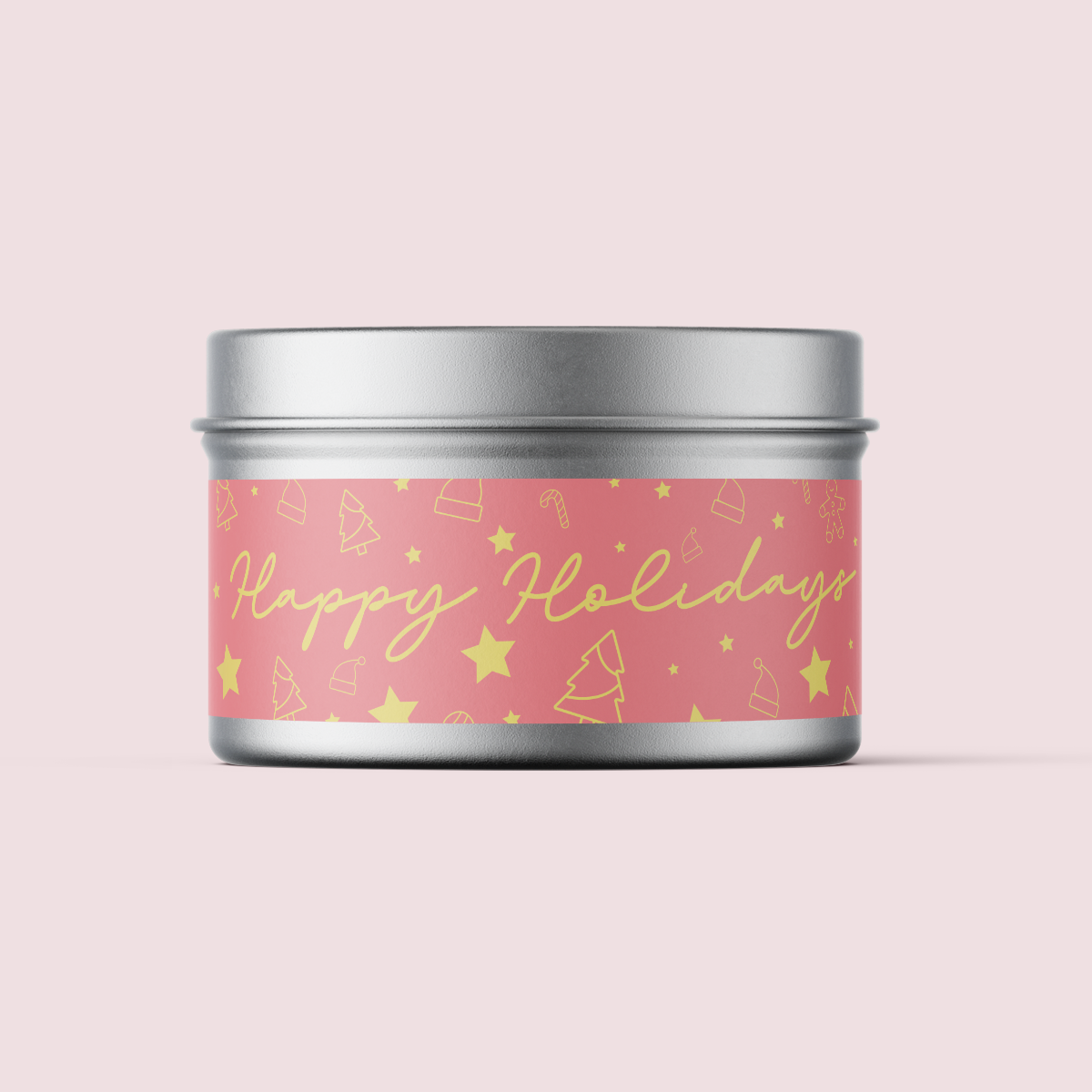 The Jewel Collection - Happy Holidays - PATTERN - TRAVEL TIN WRAP