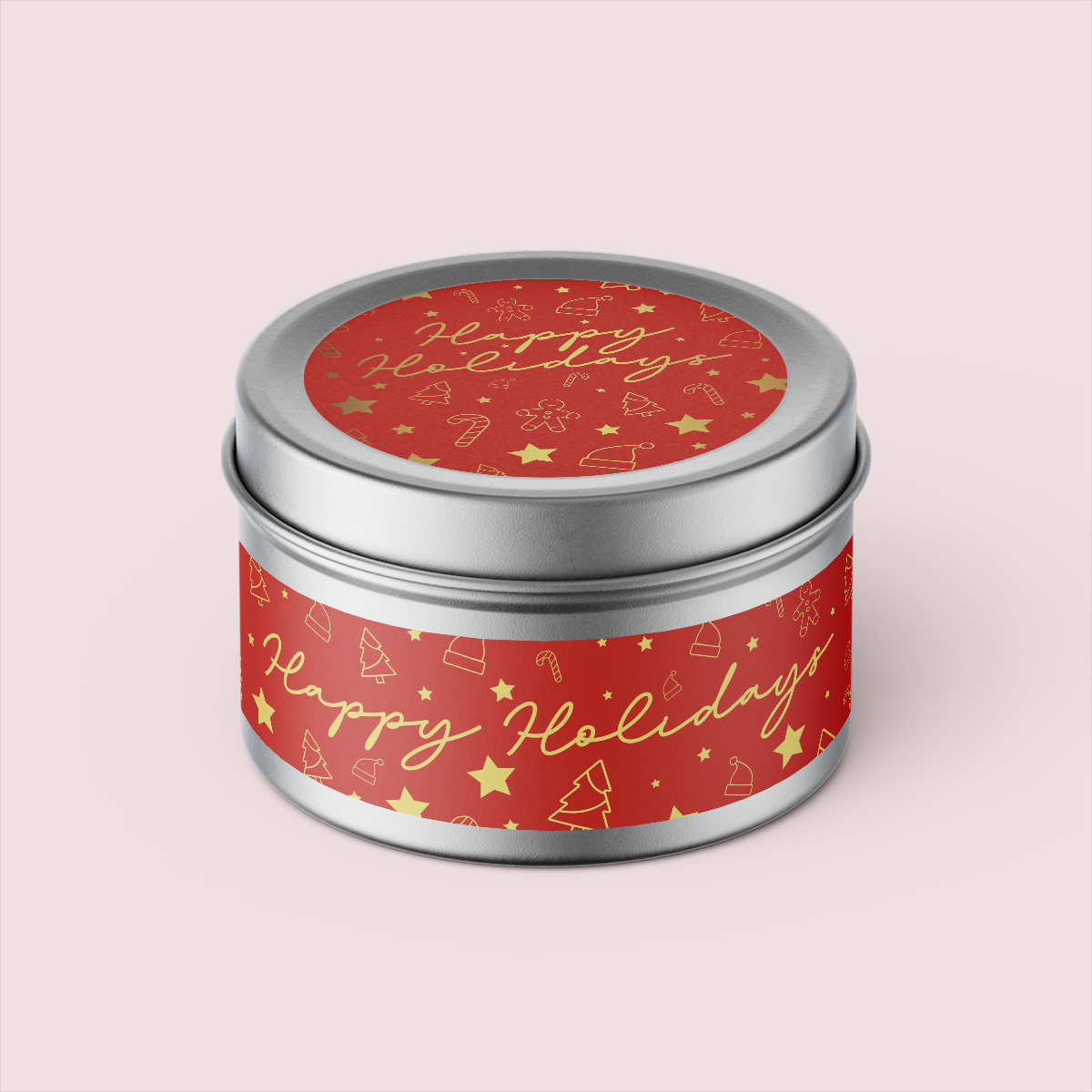 The Jewel Collection - Happy Holidays - Pattern - TRAVEL TIN SET
