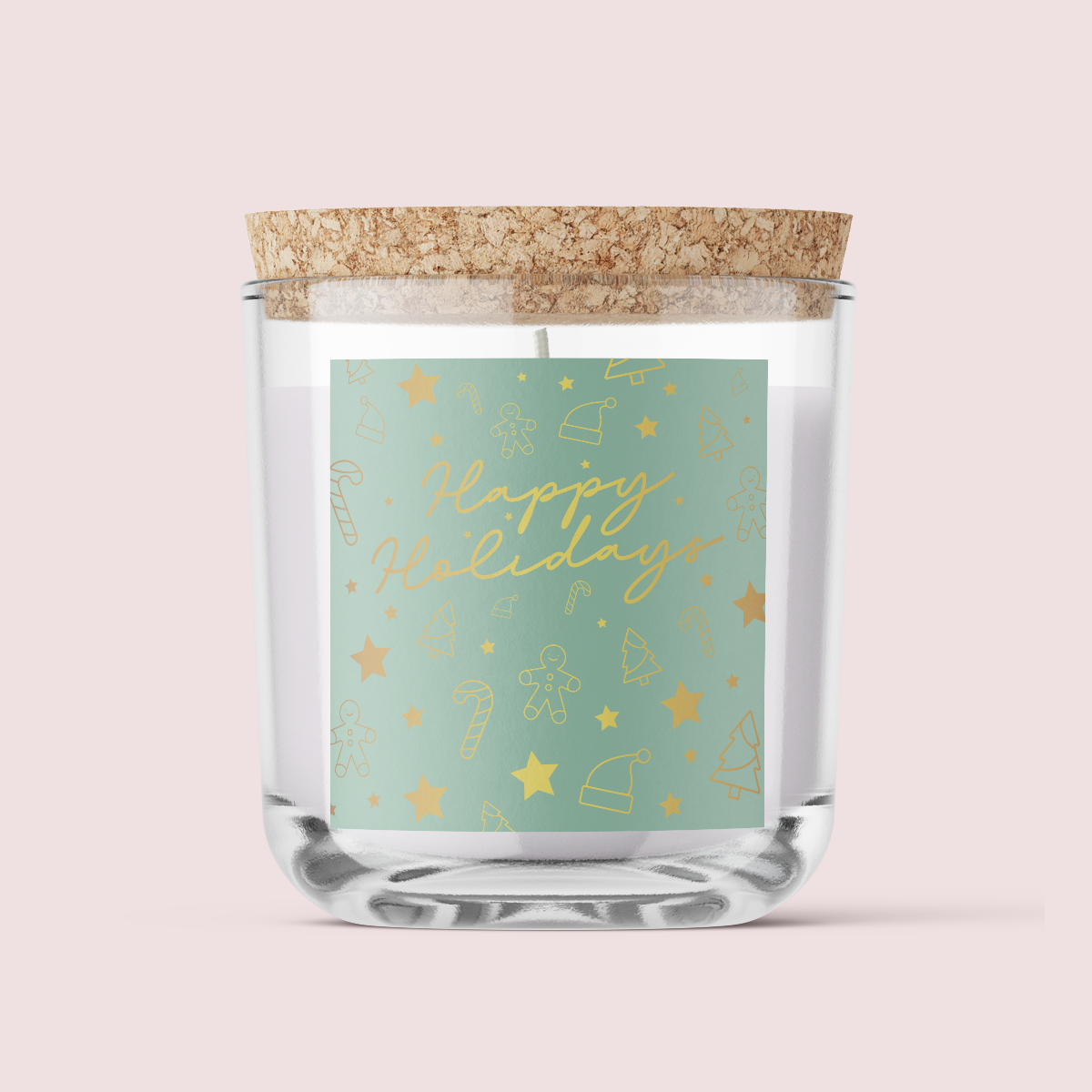 The Jewel Collection - Happy Holidays - Pattern - SQUARE