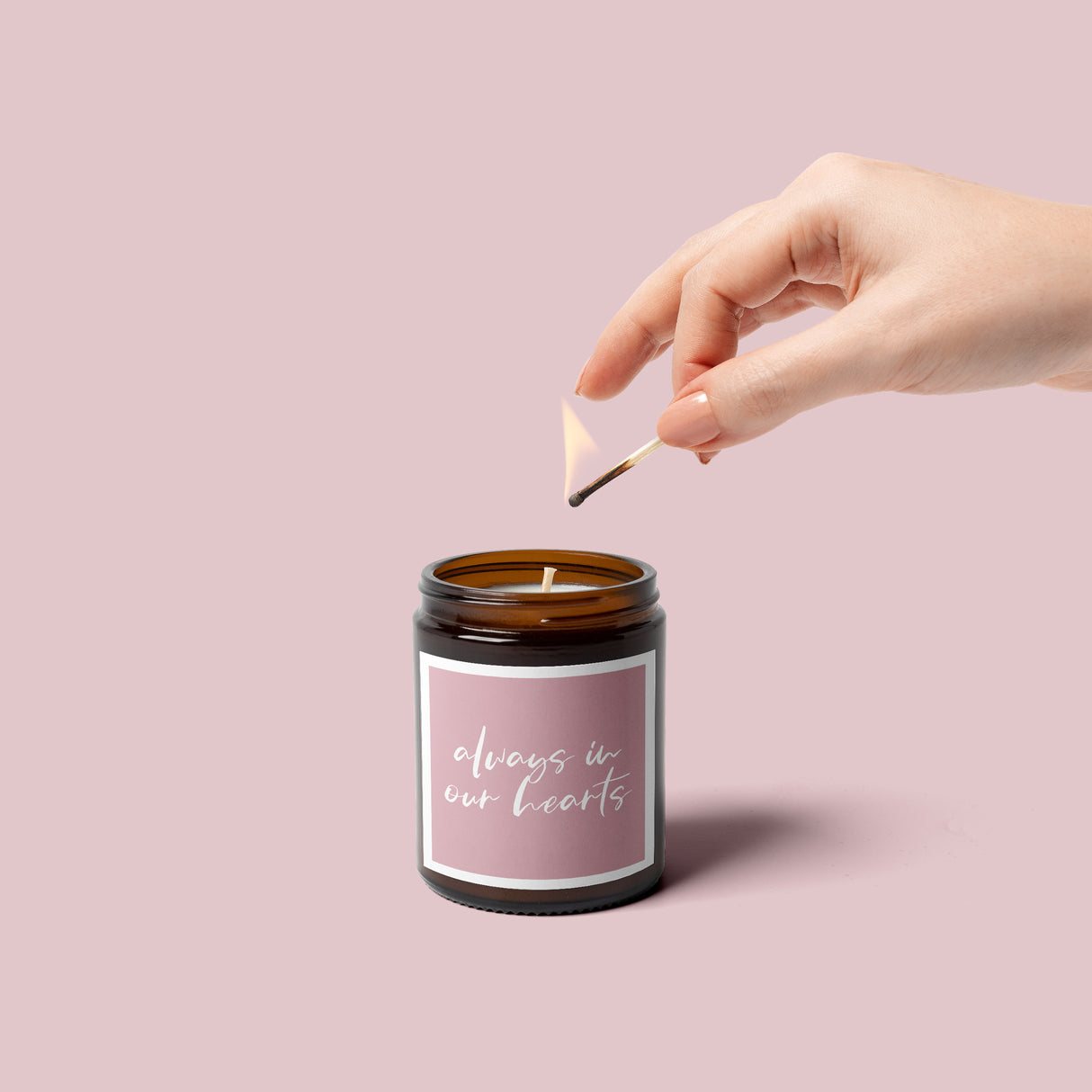 Blush Always in Our Hearts In Memory Vinyl Label Pack