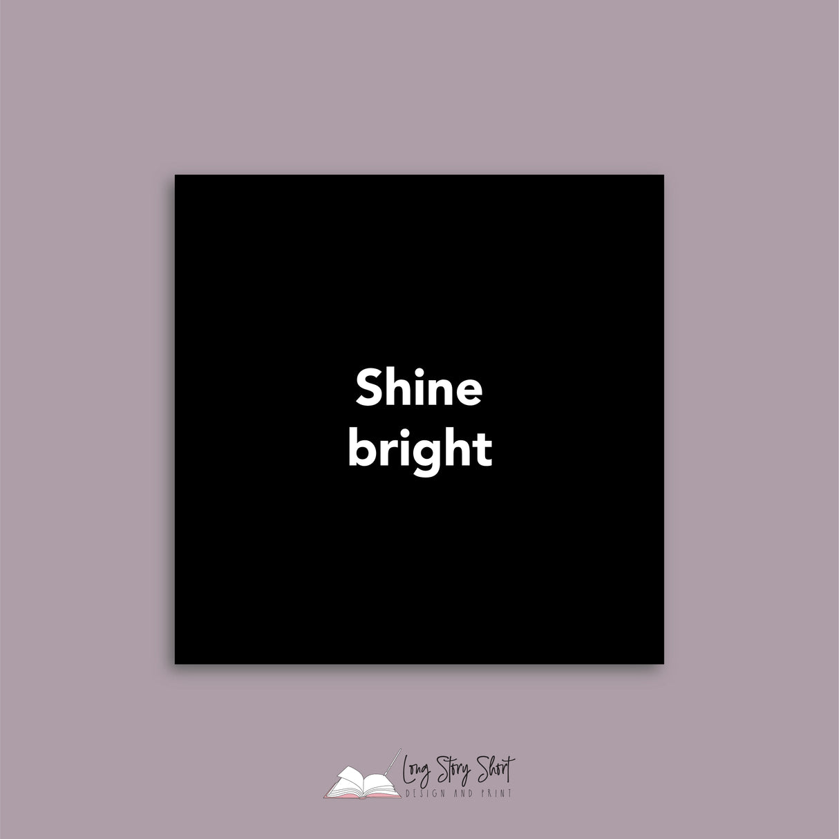 Candle Quotes BLACK (Pack 1) Vinyl Label Pack