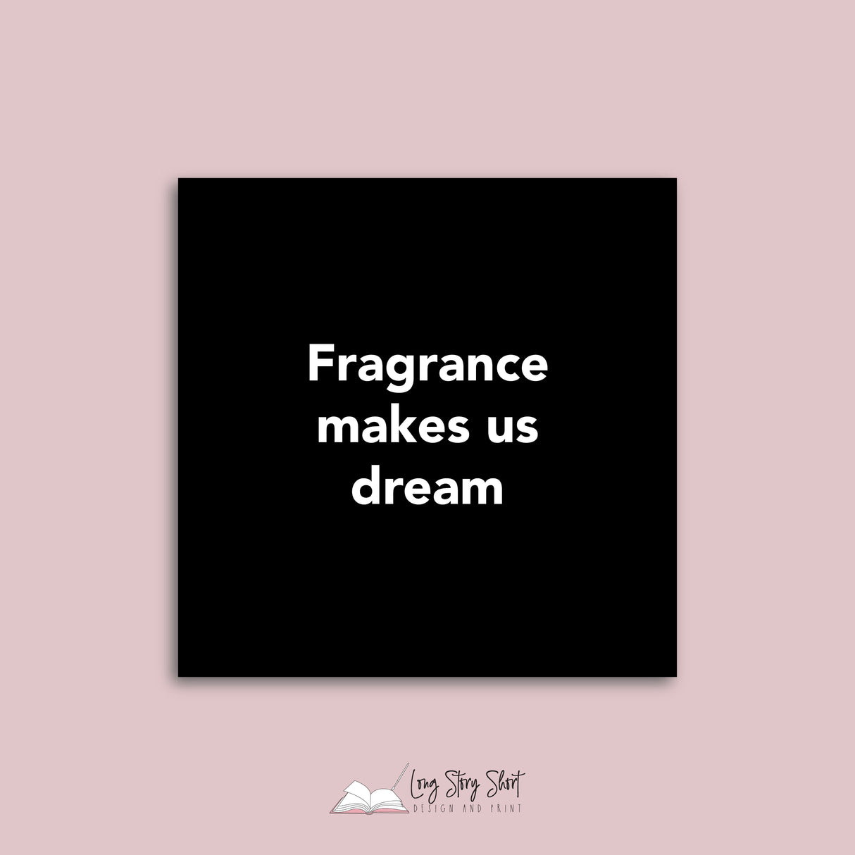 Candle Quotes BLACK (Pack 1) Vinyl Label Pack