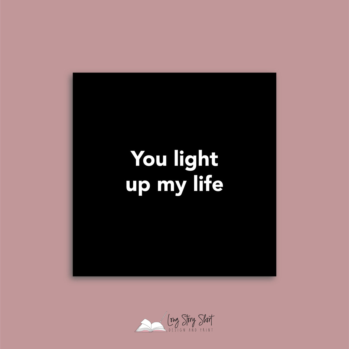 Candle Quotes BLACK (Pack 2) Vinyl Label Pack