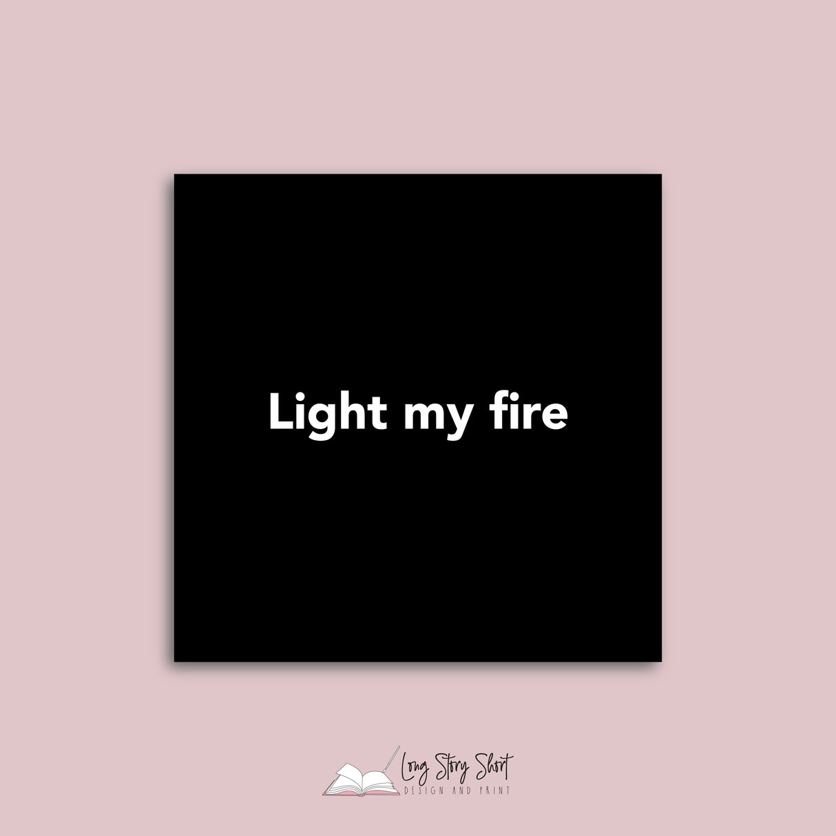 Candle Quotes BLACK (Pack 2) Vinyl Label Pack