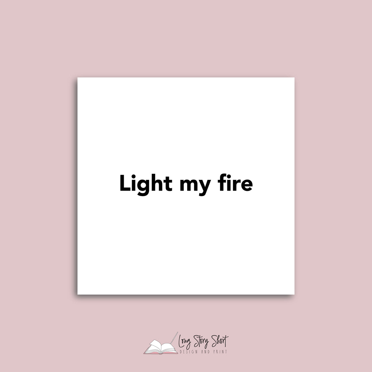 Candle Quotes WHITE (Pack 2) Vinyl Label Pack