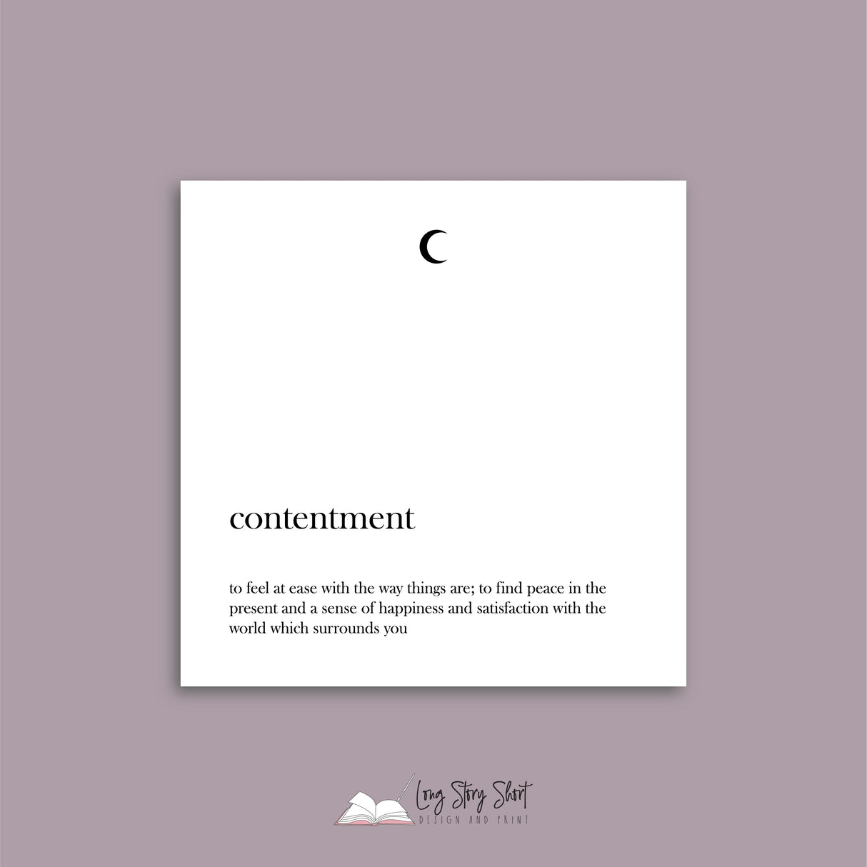 Contentment Vinyl Label Pack